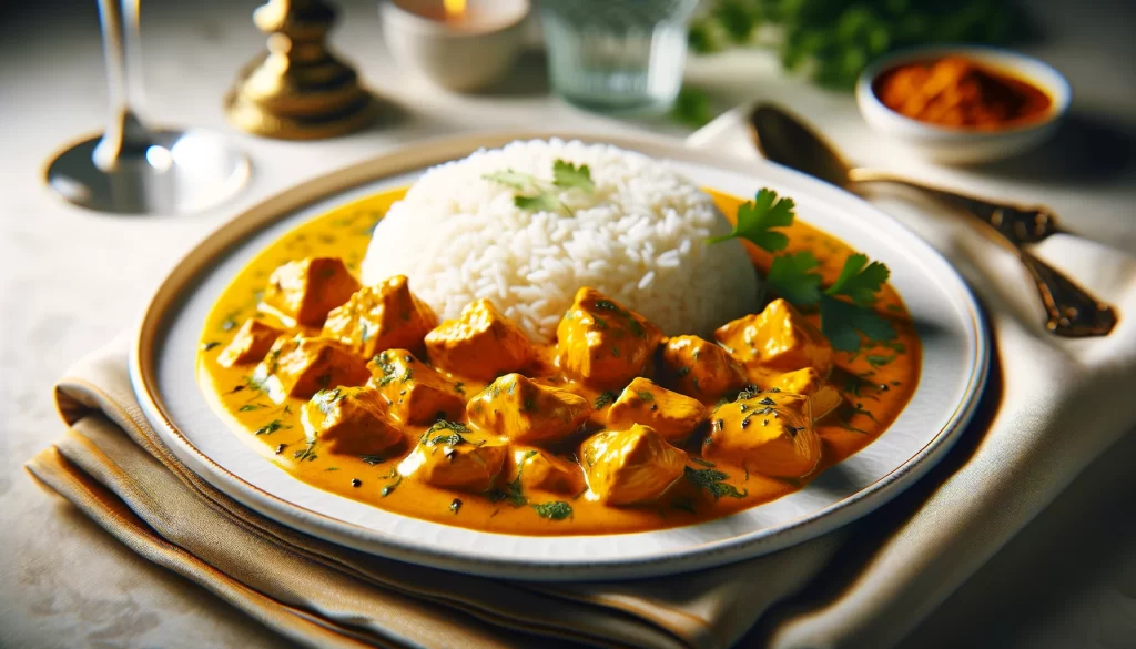 Receta casera de Pollo al Curry